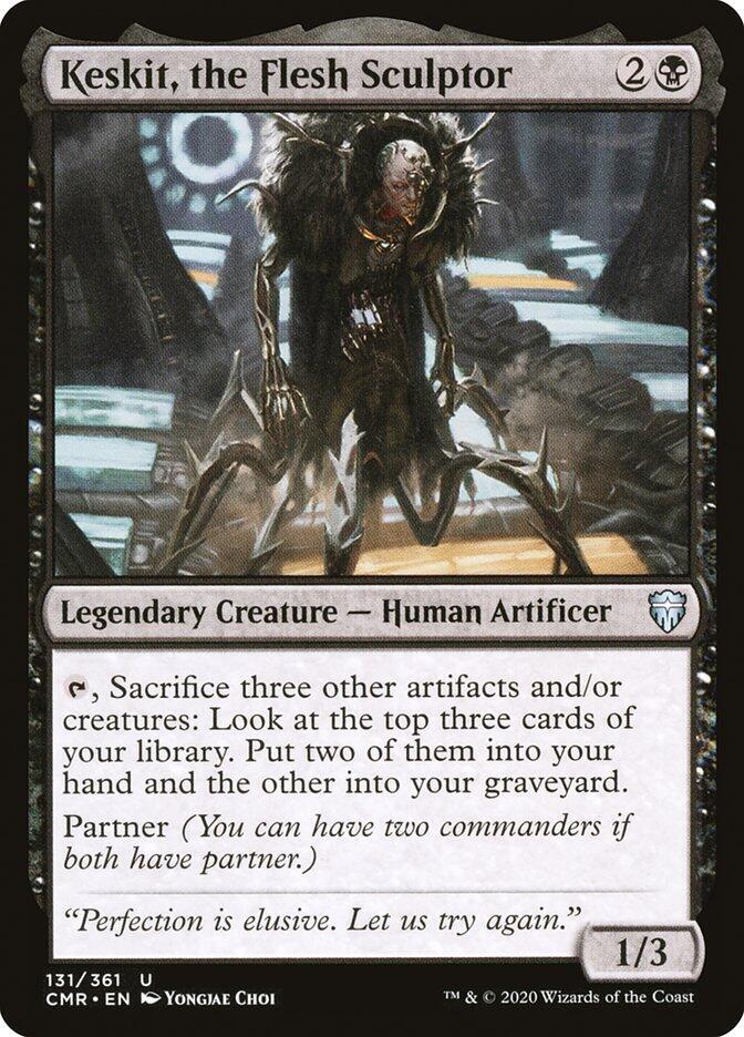 Keskit, the Flesh Sculptor 131 (Commander Legends)  - Foil | Good Games Adelaide SA