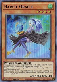 Harpie Oracle (Purple) [LDS2-EN077] Ultra Rare | Good Games Adelaide SA