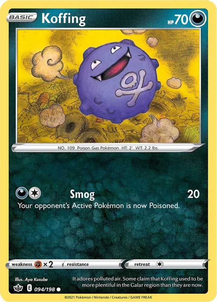 Koffing 094/198 (SWSH06: Chilling Reign)  | Good Games Adelaide SA