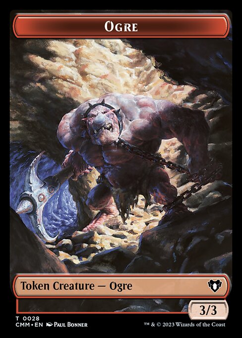 Servo // Ogre Double-Sided Token [Commander Masters Tokens] | Good Games Adelaide SA