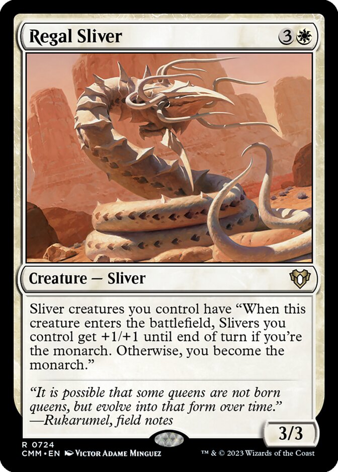 Regal Sliver 724 (Commander Masters)  | Good Games Adelaide SA