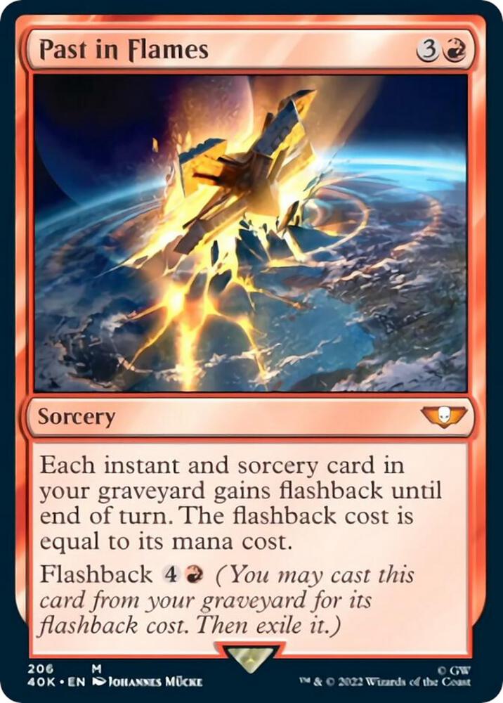 Past in Flames 206 (Universes Beyond: Warhammer 40,000)  | Good Games Adelaide SA