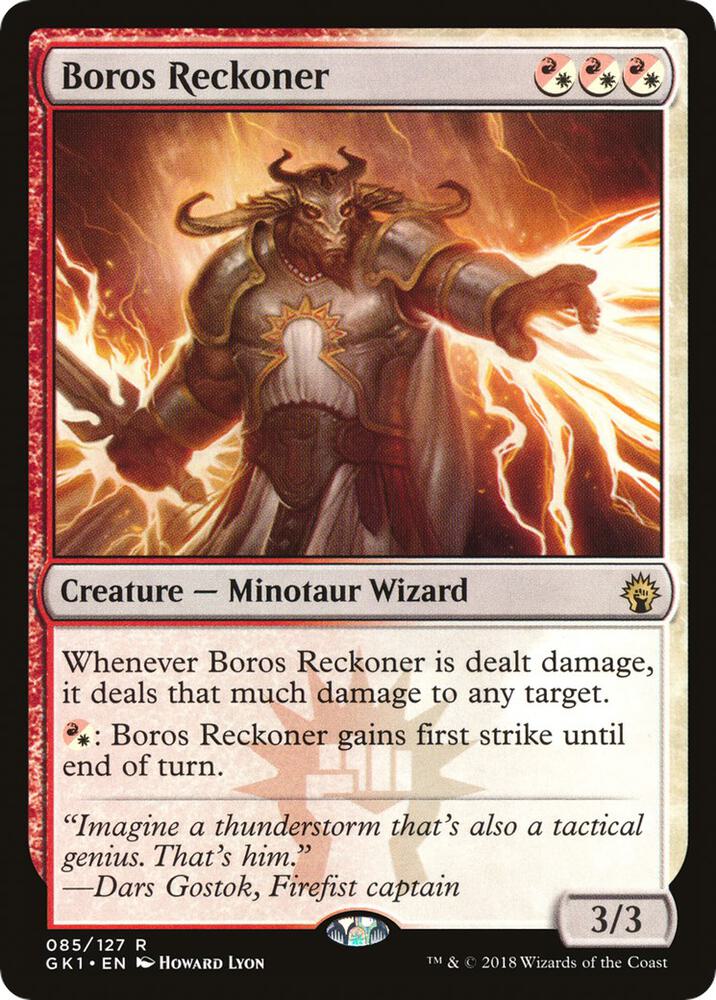 Boros Reckoner 85 (Guilds of Ravnica: Guild Kits)  | Good Games Adelaide SA