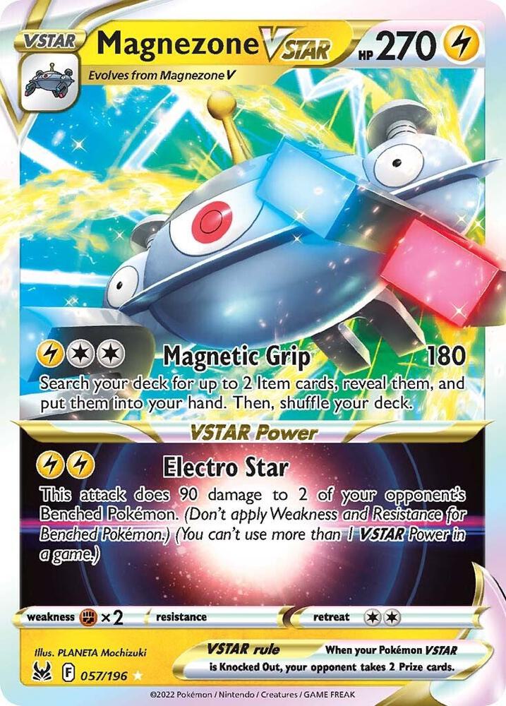Magnezone VSTAR 057/196 (SWSH11: Lost Origin)  - Holofoil | Good Games Adelaide SA