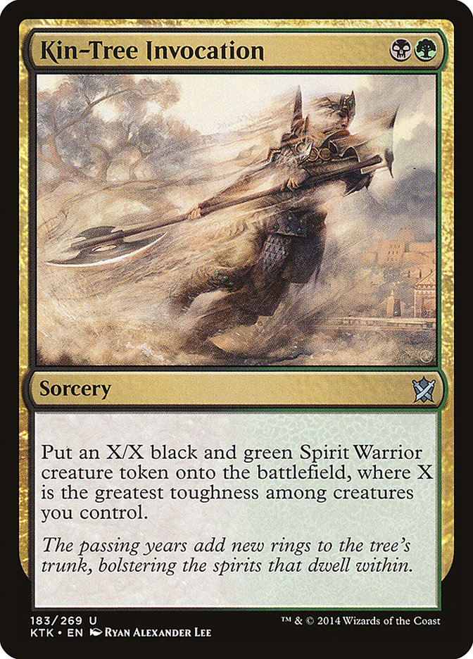 Kin-Tree Invocation 183 (Khans of Tarkir)  | Good Games Adelaide SA