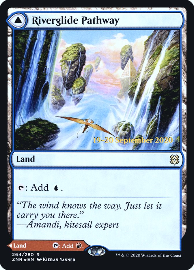 Riverglide Pathway // Lavaglide Pathway  [Zendikar Rising Prerelease Promos] | Good Games Adelaide SA