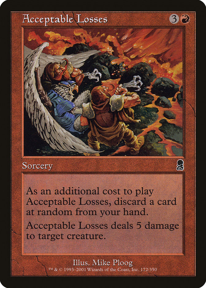 Acceptable Losses 172 (Odyssey)  - Foil | Good Games Adelaide SA