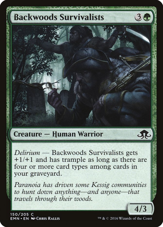 Backwoods Survivalists 150 (Eldritch Moon)  | Good Games Adelaide SA