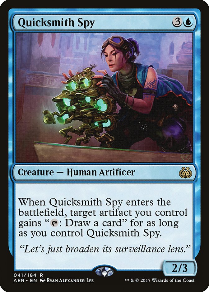 Quicksmith Spy 41 (Aether Revolt)  | Good Games Adelaide SA
