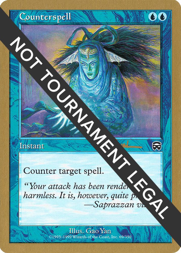 Counterspell 2001 Antoine Ruel MMQ ar69/138 (World Championship Decks)  | Good Games Adelaide SA