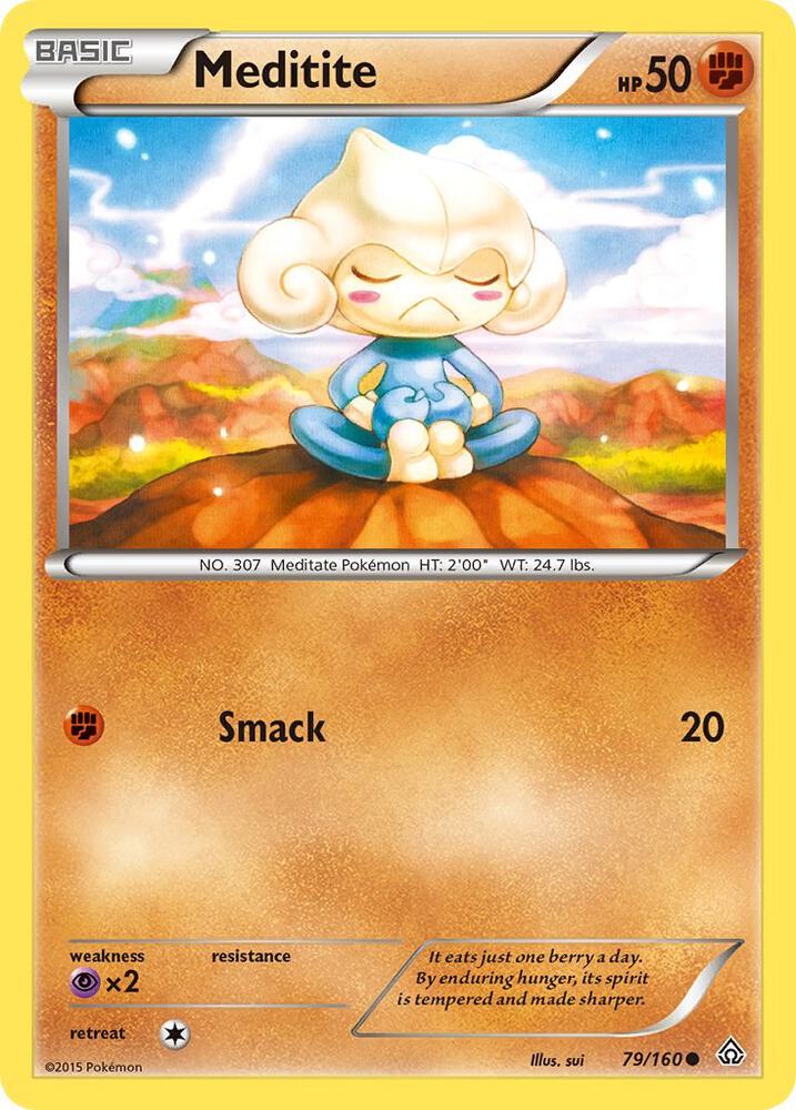 Meditite 79/160 (XY - Primal Clash)  | Good Games Adelaide SA