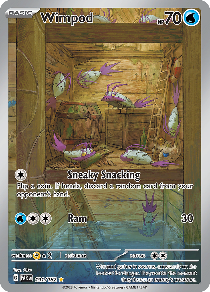 Wimpod (191/182) [Scarlet & Violet: Paradox Rift] | Good Games Adelaide SA