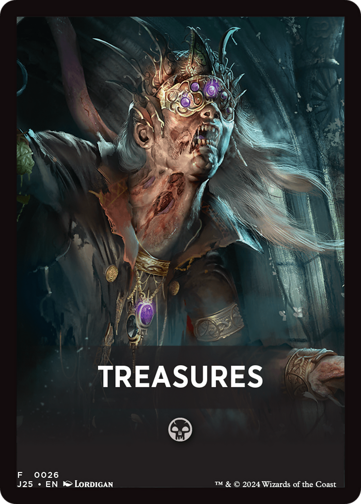 Treasures Theme Card [Foundations Jumpstart Front Cards] | Good Games Adelaide SA