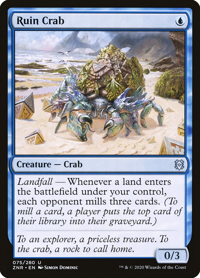 Ruin Crab 75 (Zendikar Rising)  | Good Games Adelaide SA