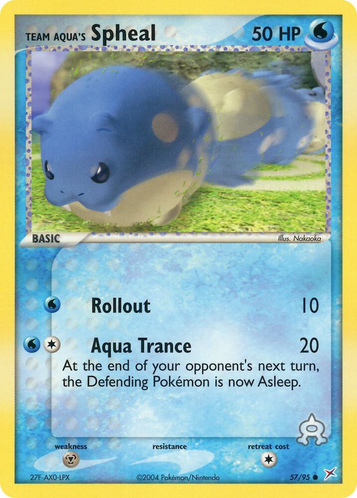 Team Aqua's Spheal 57/95 (Team Magma vs Team Aqua)  | Good Games Adelaide SA