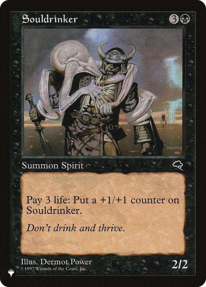 Souldrinker  (The List Reprints)  | Good Games Adelaide SA