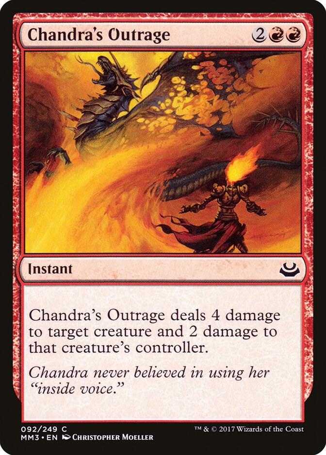Chandra's Outrage 92 (Modern Masters 2017)  | Good Games Adelaide SA
