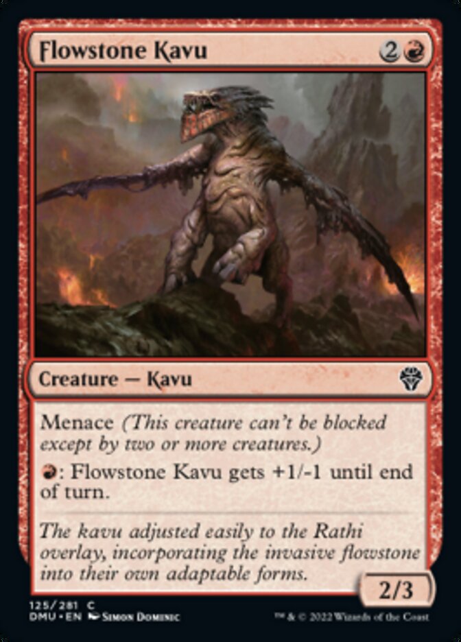 Flowstone Kavu [Dominaria United] | Good Games Adelaide SA