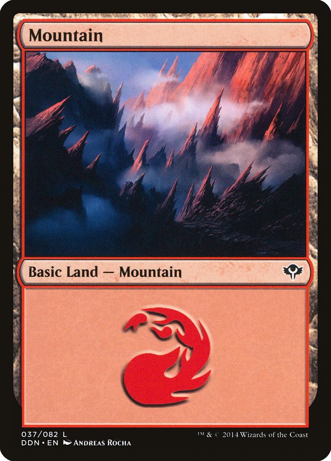 Mountain (37) [Duel Decks: Speed vs. Cunning] | Good Games Adelaide SA