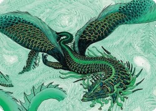 Teval Arbiter of Virtue Art Card 38 54 38 (Art Series: Tarkir: Dragonstorm)  | Good Games Adelaide SA