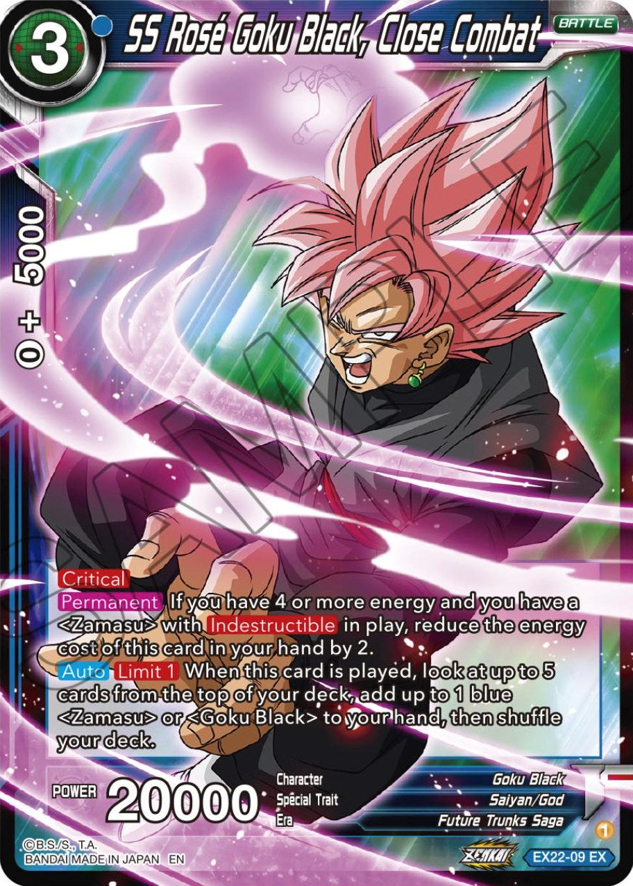 SS Rose Goku Black, Close Combat (EX22-09) [Ultimate Deck 2023] | Good Games Adelaide SA