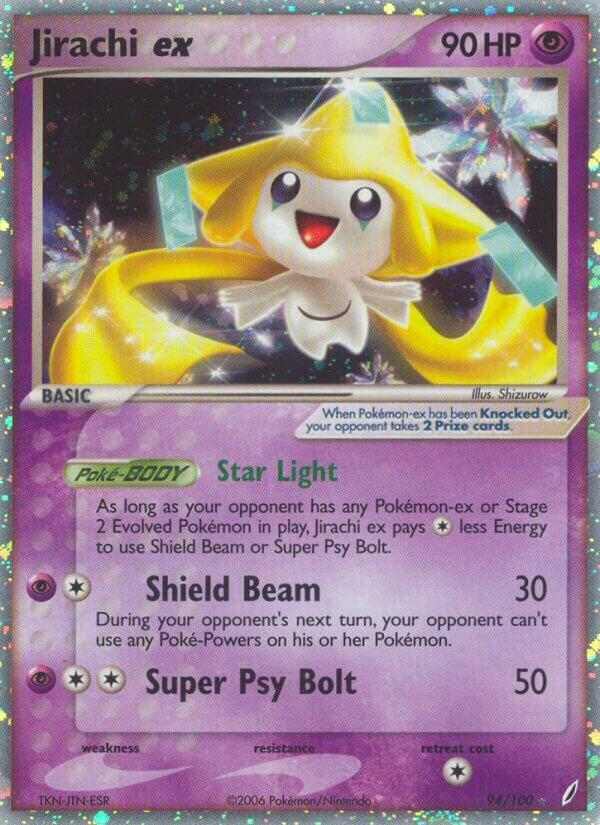 Jirachi ex 94/100 (Crystal Guardians)  - Holofoil | Good Games Adelaide SA