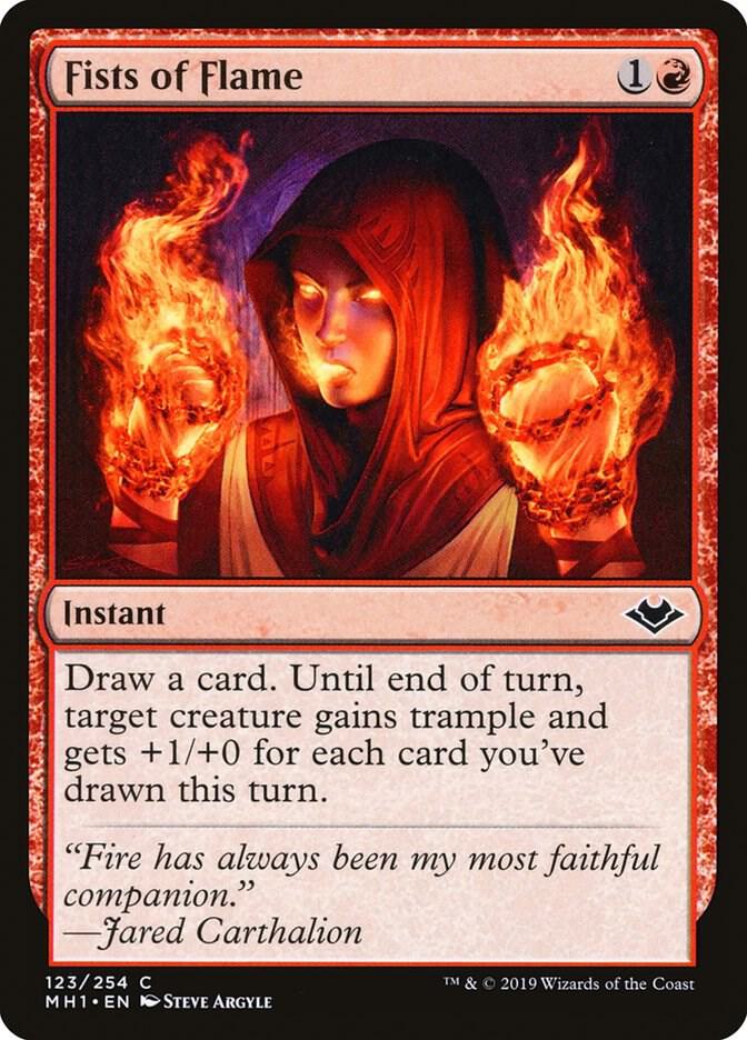 Fists of Flame 123 (Modern Horizons)  | Good Games Adelaide SA