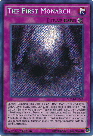 The First Monarch [MP14-EN243] Secret Rare | Good Games Adelaide SA