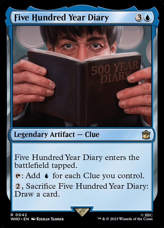 Five Hundred Year Diary 42 (Universes Beyond: Doctor Who)  | Good Games Adelaide SA