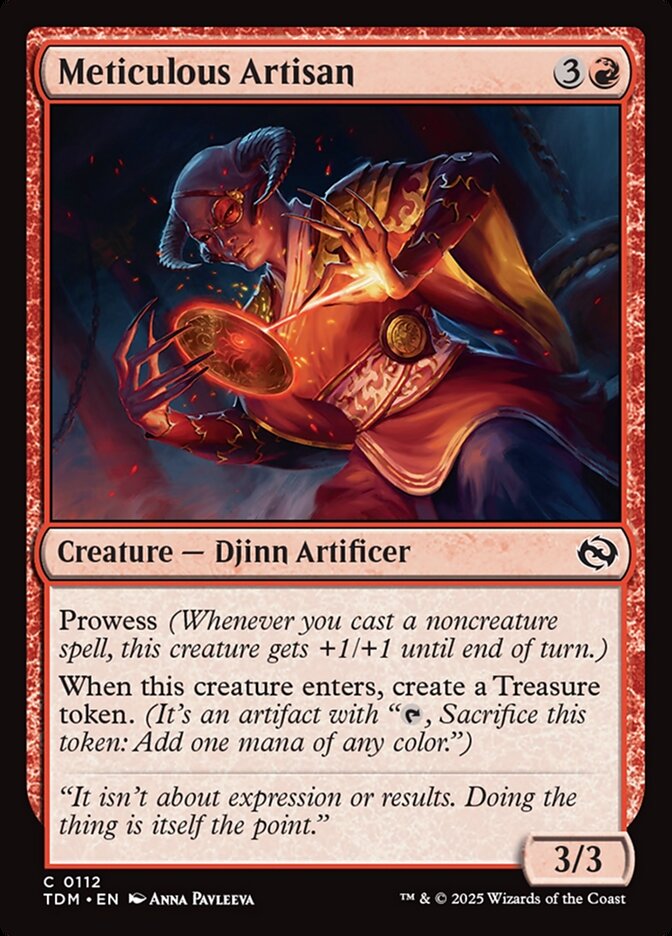 Meticulous Artisan 112 (Tarkir: Dragonstorm)  | Good Games Adelaide SA