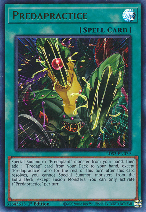 Predapractice [LDS3-EN079] Ultra Rare | Good Games Adelaide SA