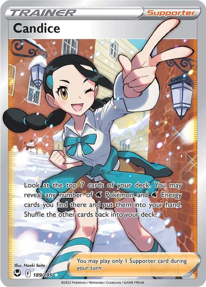Candice Full Art 189/195 (SWSH12: Silver Tempest)  - Holofoil | Good Games Adelaide SA