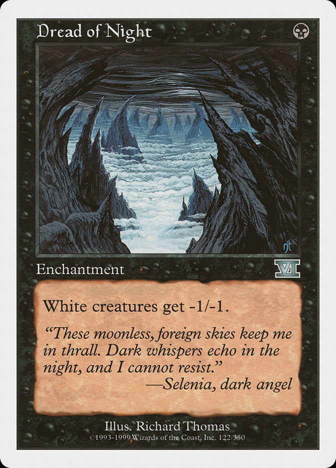 Dread of Night 122 (Classic Sixth Edition)  | Good Games Adelaide SA