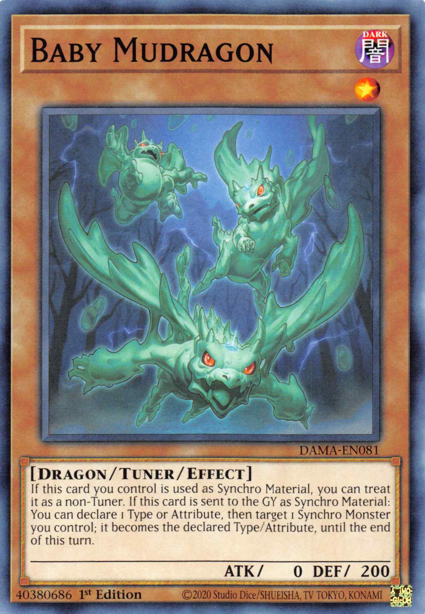 Baby Mudragon [DAMA-EN081] Common | Good Games Adelaide SA