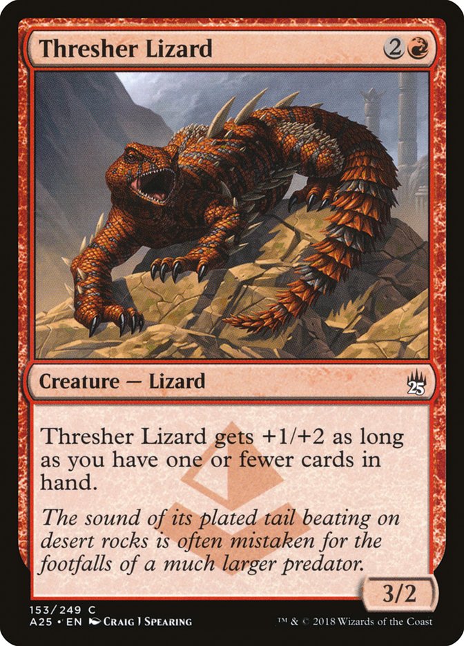 Thresher Lizard 153 (Masters 25)  - Foil | Good Games Adelaide SA