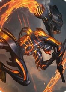 Forgehammer Centurion Art Card 26 (Art Series: Phyrexia: All Will Be One)  | Good Games Adelaide SA