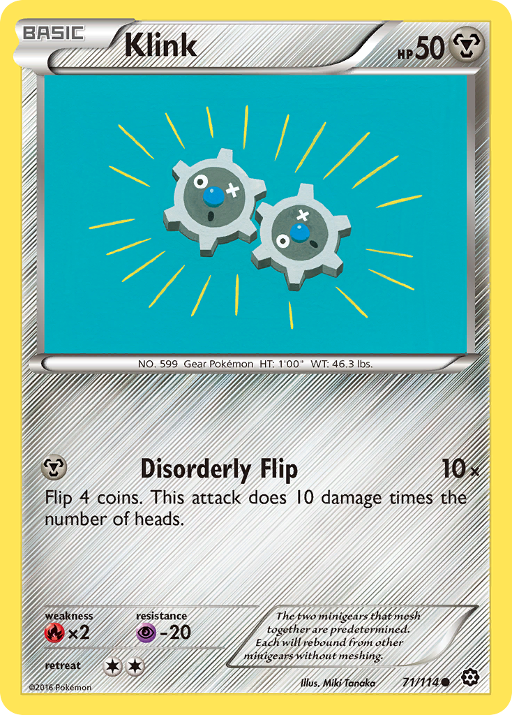 Klink (71/114) [XY: Steam Siege] | Good Games Adelaide SA
