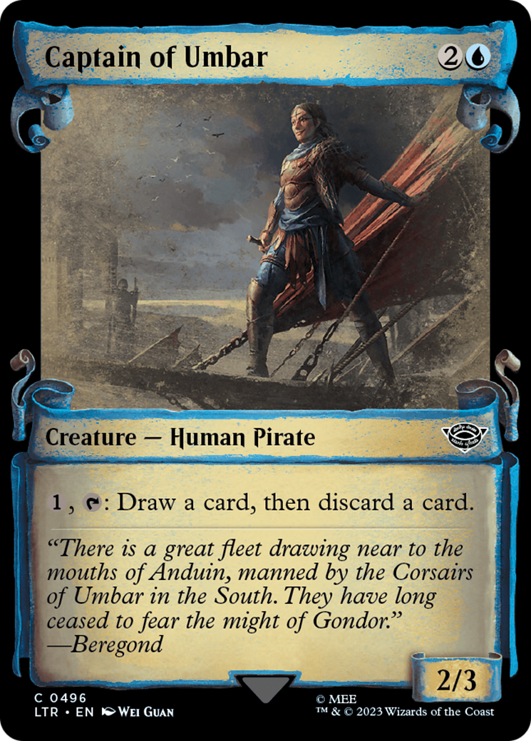 Captain of Umbar [The Lord of the Rings: Tales of Middle-Earth Showcase Scrolls] | Good Games Adelaide SA