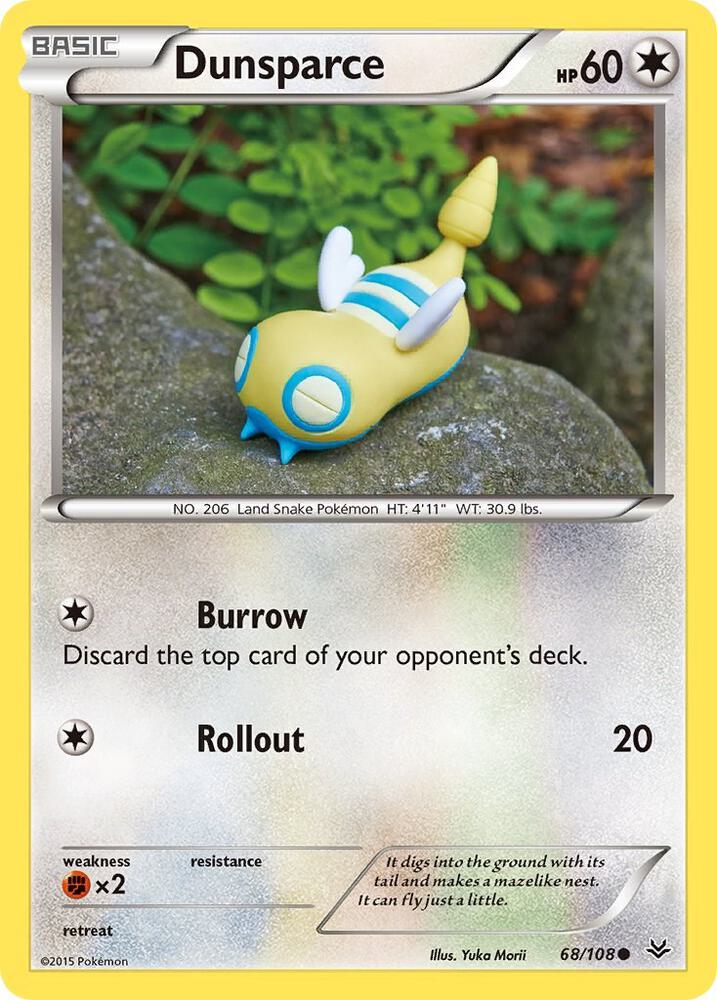 Dunsparce 68/108 (XY - Roaring Skies)  | Good Games Adelaide SA