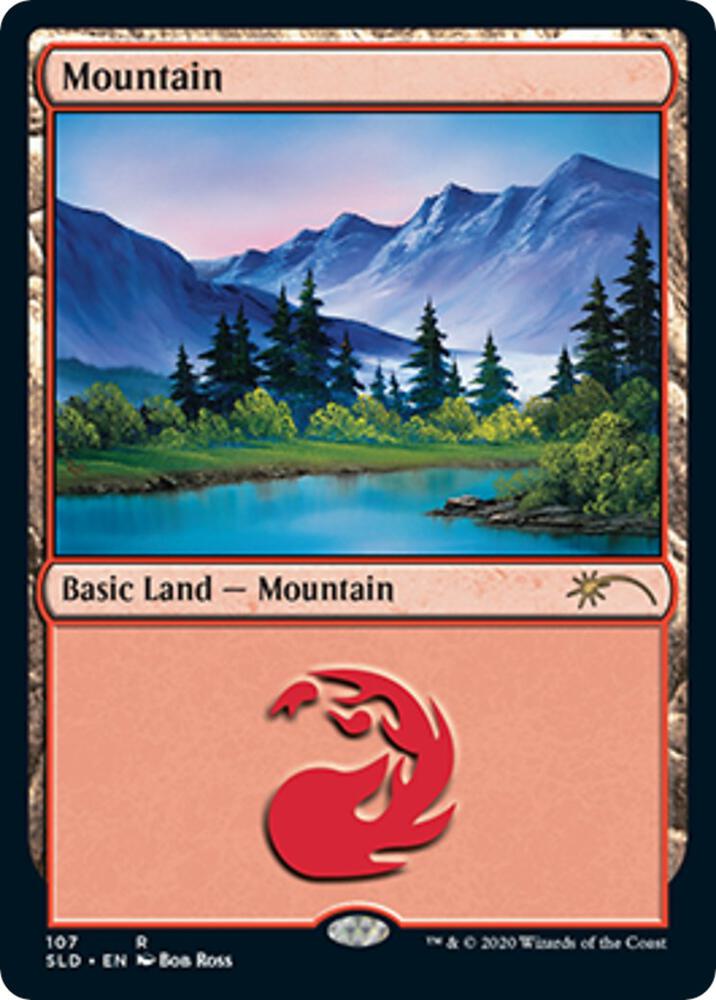 Mountain 107 Bob Ross 107 (Secret Lair Drop Series)  | Good Games Adelaide SA
