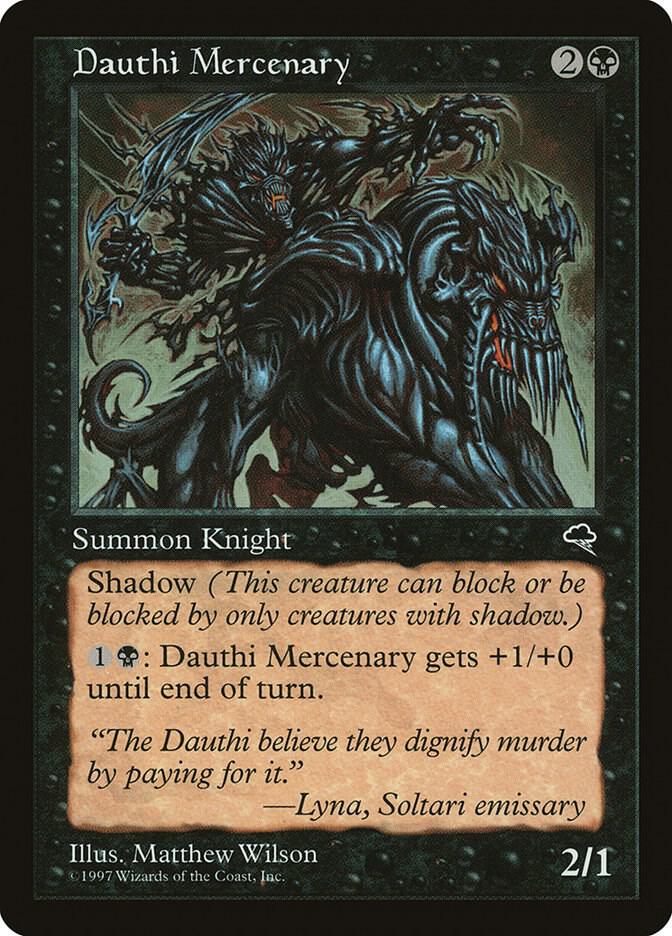 Dauthi Mercenary 124/350 (Tempest)  | Good Games Adelaide SA