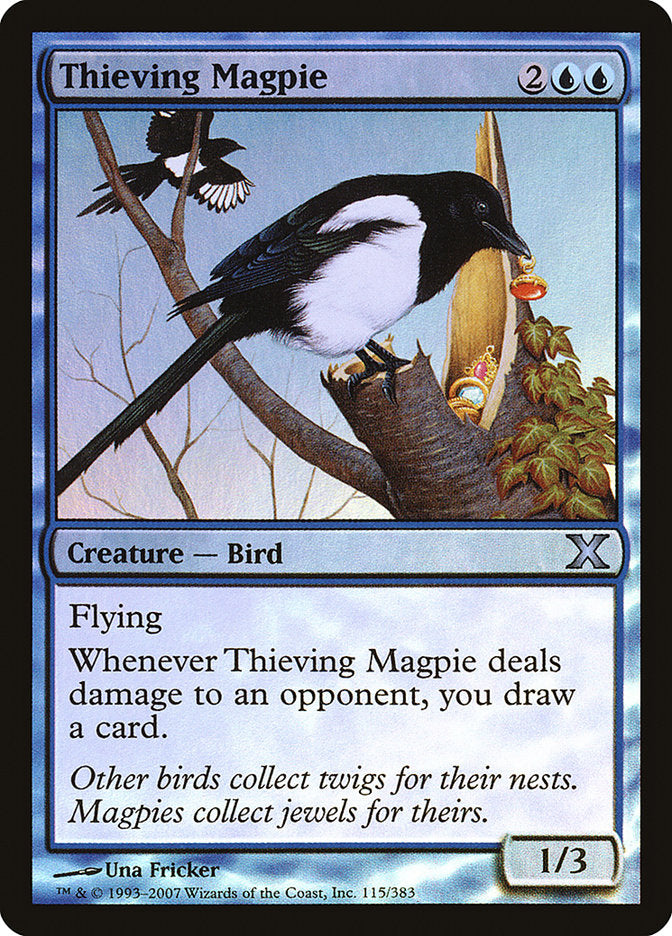 Thieving Magpie (Premium Foil) [Tenth Edition] | Good Games Adelaide SA