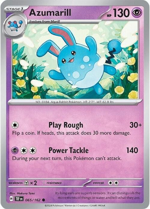 Azumarill 065/162 (SV05: Temporal Forces)  | Good Games Adelaide SA