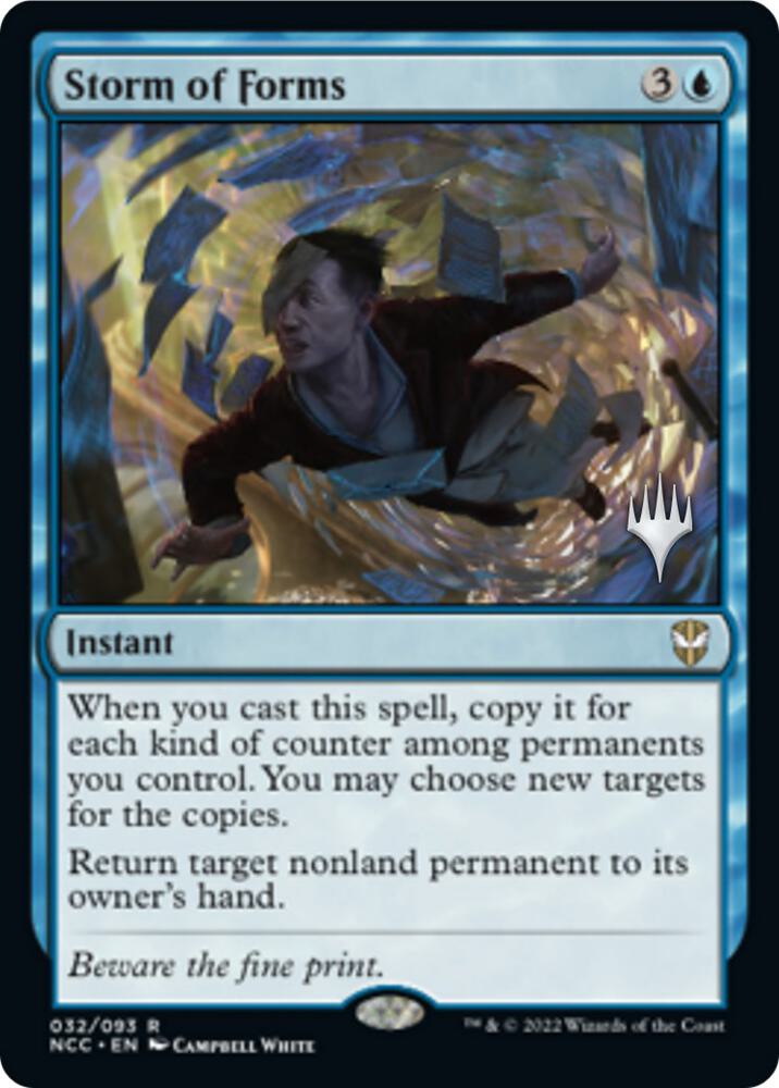 Storm of Forms 32 (Promo Pack: Streets of New Capenna)  - Foil | Good Games Adelaide SA