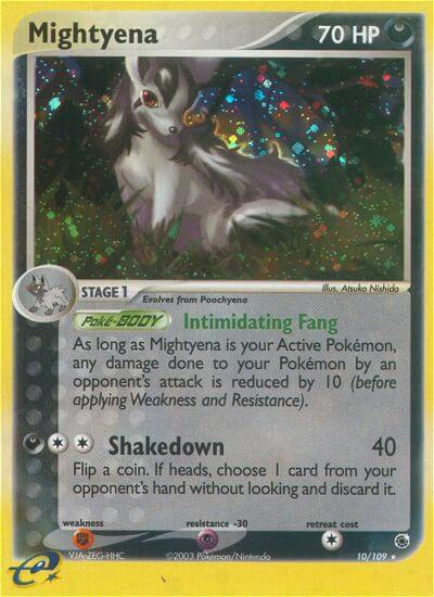 Mightyena  10/109 (Ruby and Sapphire)  - Holofoil | Good Games Adelaide SA