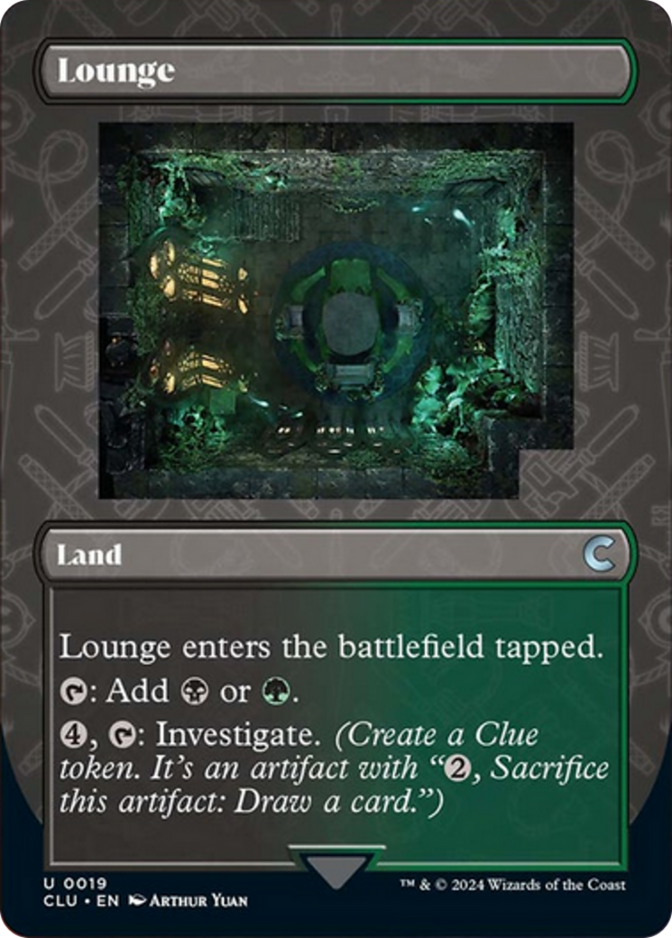 Lounge (Borderless) [Ravnica: Clue Edition] | Good Games Adelaide SA