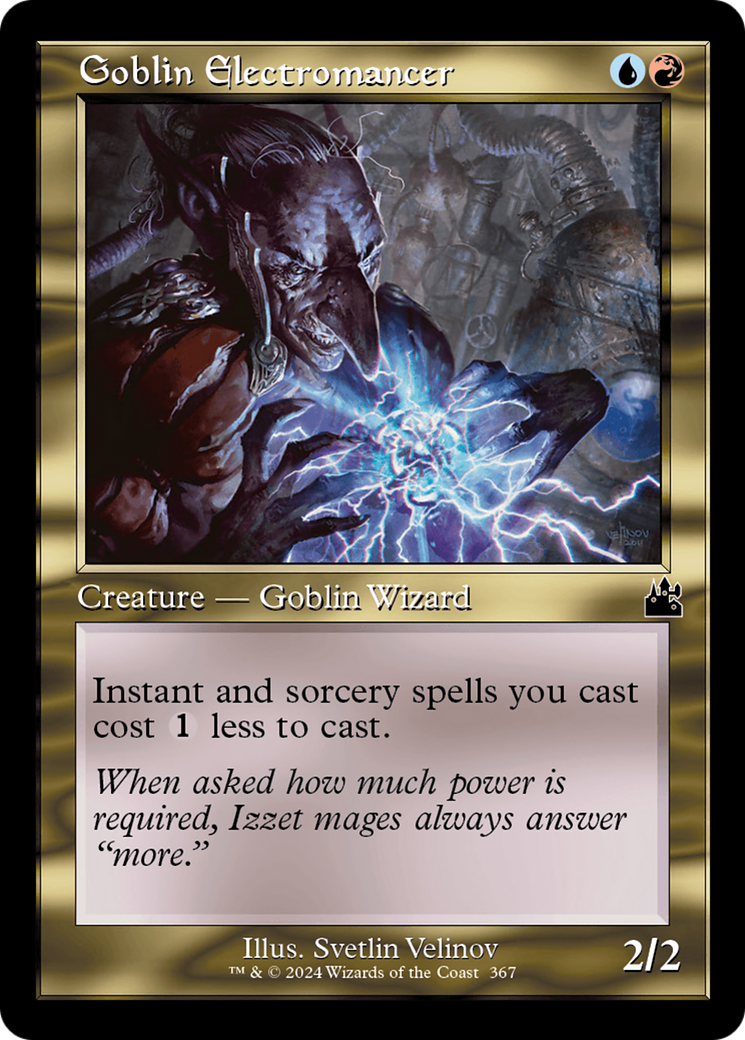 Goblin Electromancer (Retro Frame) [Ravnica Remastered] | Good Games Adelaide SA
