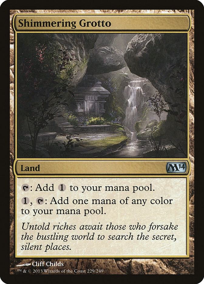 Shimmering Grotto 229 (Magic 2014 (M14))  - Foil | Good Games Adelaide SA