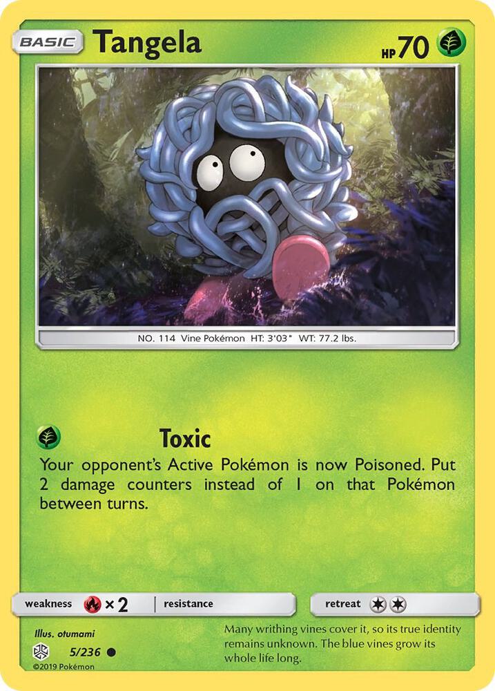 Tangela 5/236 (SM - Cosmic Eclipse)  | Good Games Adelaide SA