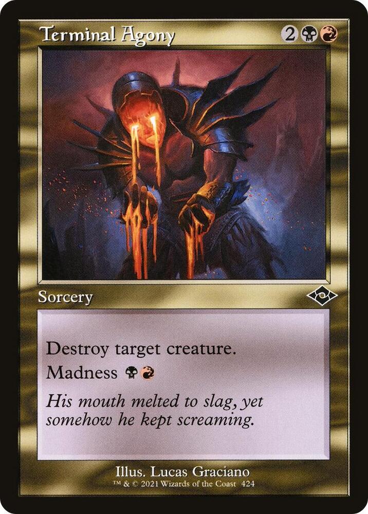 Terminal Agony Retro Frame 424 (Modern Horizons 2)  | Good Games Adelaide SA